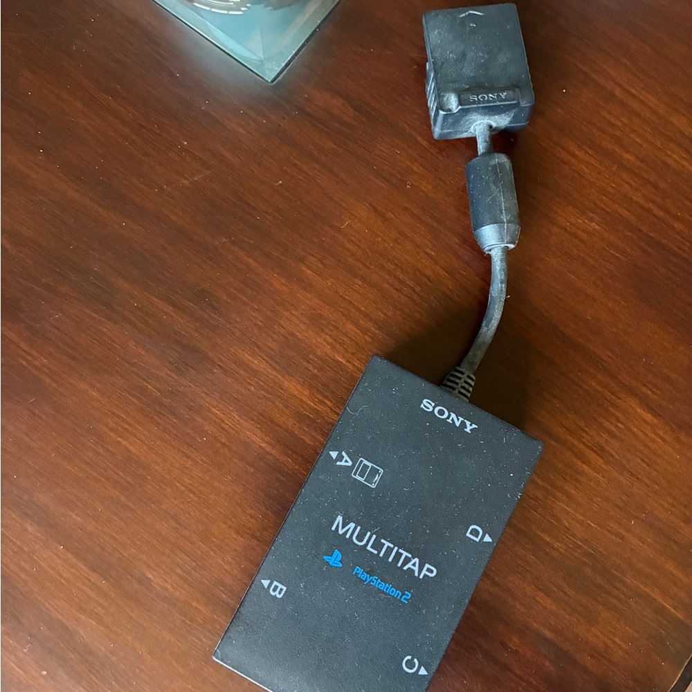 Vintage! Sony Multitap Adapter for PlayStation 2 in Black